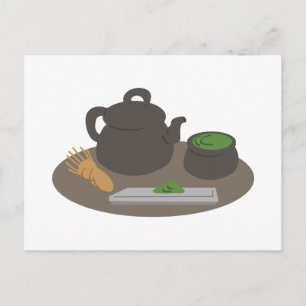 Postal Ceremonia japonesa del té