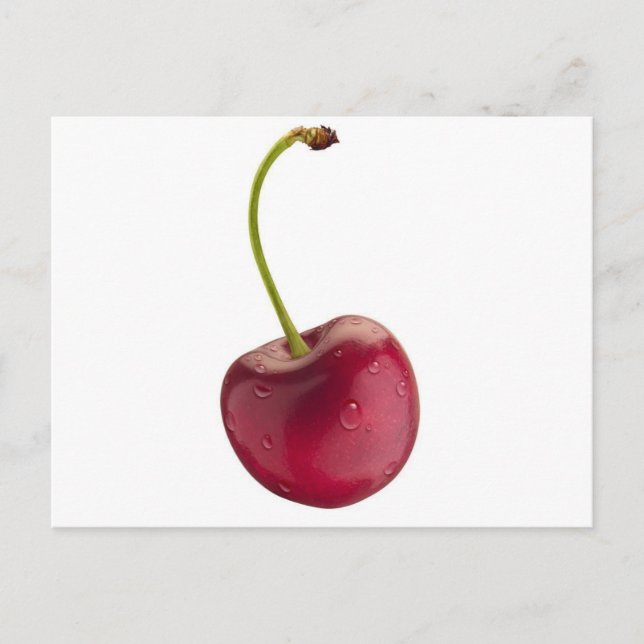 Postal cereza (Anverso)