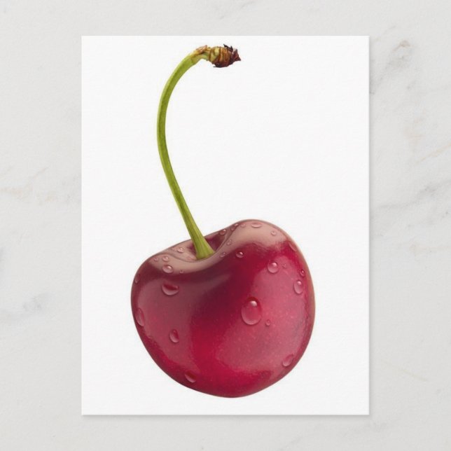 Postal cereza (Anverso)