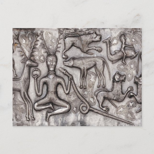 Postal Cernunnos Gundestrup Cauldron (Anverso)