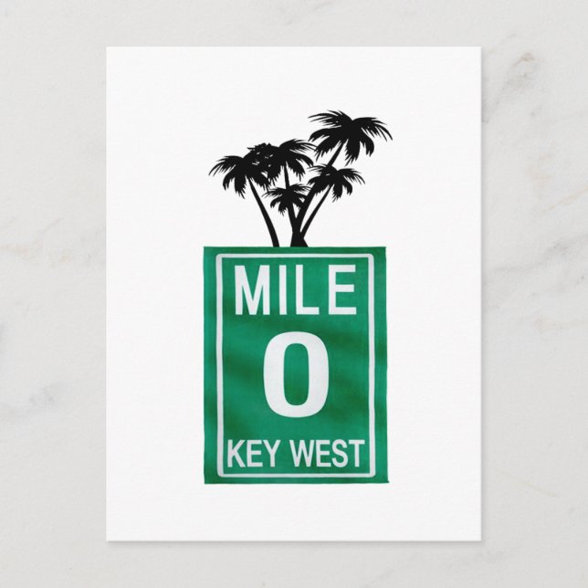 POSTAL CERO POR IR (Anverso)