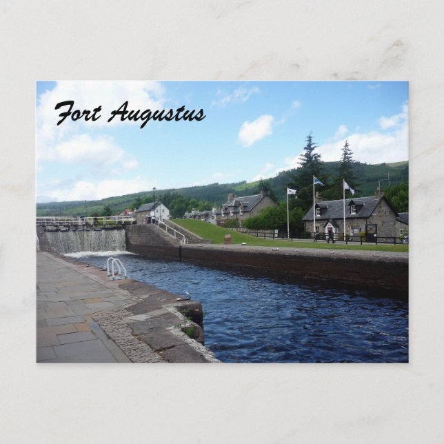 Postal cerradura de Fort Augustus (Anverso)