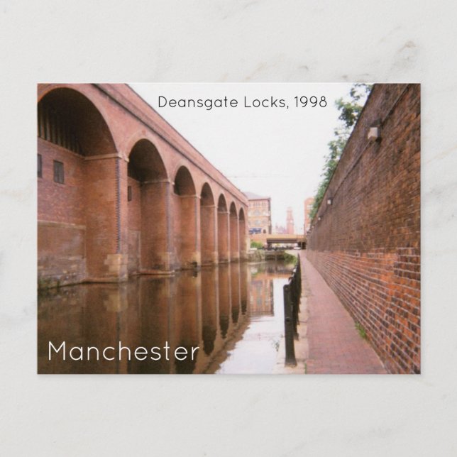 Postal Cerraduras del Deansgate de Manchester 1998 (Anverso)
