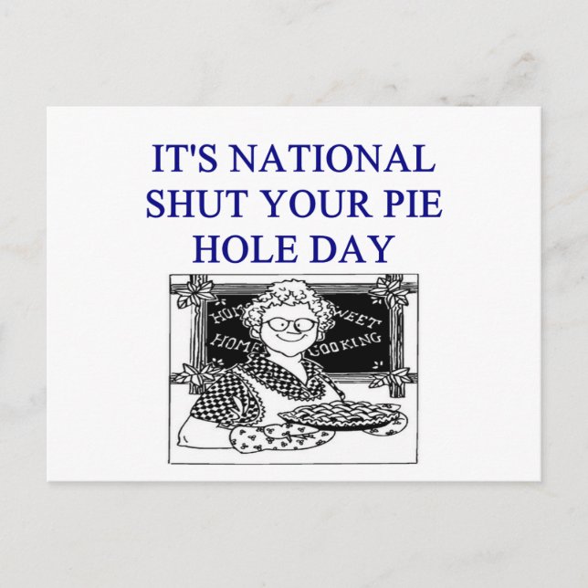 Postal cerrar el chiste (Anverso)