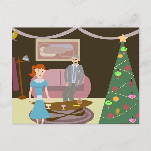 Postal Cerrar Fiesta de Navidades (Anverso)