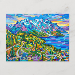 Postal Cerro Catedral, San Carlos de Bariloche Argentina