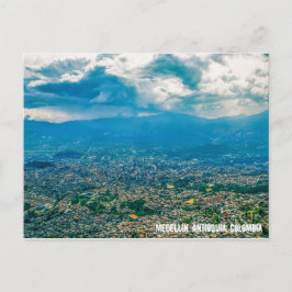 Postal Cerro Pan de Azúcar, Medellín Vista Ciudad Colombi
