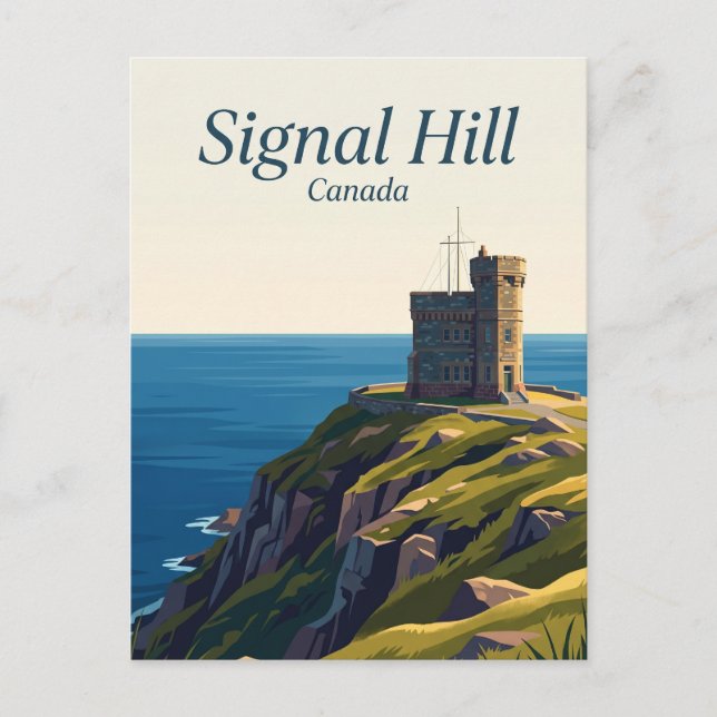 Postal Cerro Signal Canadá (Anverso)