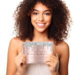 Postal Certificado de regalo Extensión Lash Maquillaje Ch<br><div class="desc">diseño florenceK marca de belleza efectiva florenciaK colección de lujo #bridalducha #cumpleaños bridalInvitación #makeuplashes #veronicabridalducha #dulce16th #loyalitycards #dulce16th #business cards #interiordesigndesdecoración #makeupartist #business cards #rackcard #designmentcard #besteyelashes #beautystudio</div>