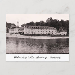 Postal Cervecería Weltenburg Abbey Brewery, monasterio de