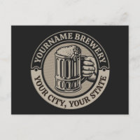 Cerveza de elaboración de nombres personalizados C