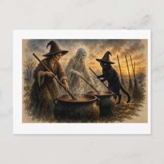 Postal Cerveza de Halloween, 