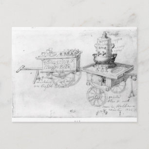 Postal Cerveza de jengibre y vino caliente