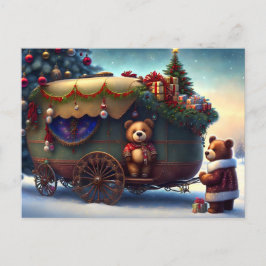 Postal Cerveza navideña