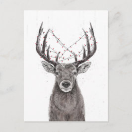 Postal Cerveza navideña