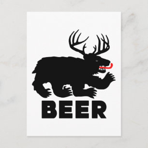 Postal Cerveza — Oso + Deer