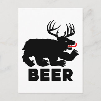 Postal Cerveza — Oso + Deer