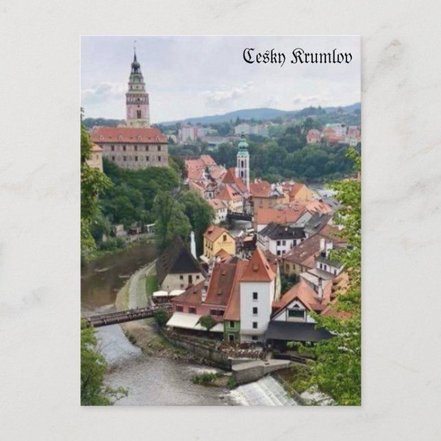 Postal Cesky Krumlov (Anverso)
