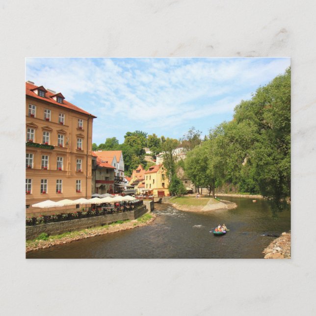 Postal Cesky Krumlov 002, Czech Photo (Anverso)