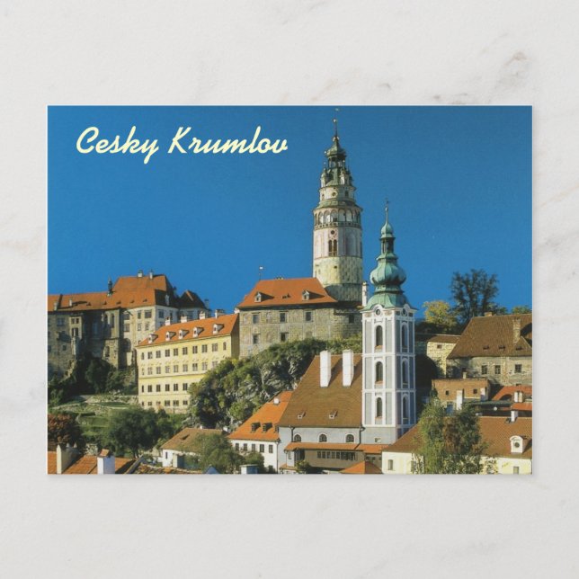 Postal Cesky Krumlov postcard (Anverso)