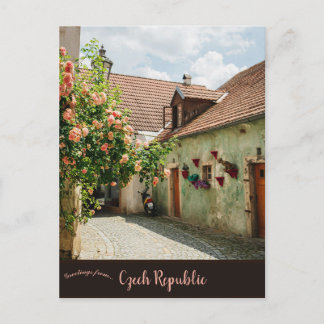 Postal Cesky Krumlov República Checa