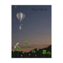 Césped con cuatro trébol de hojas - Buena Suerte