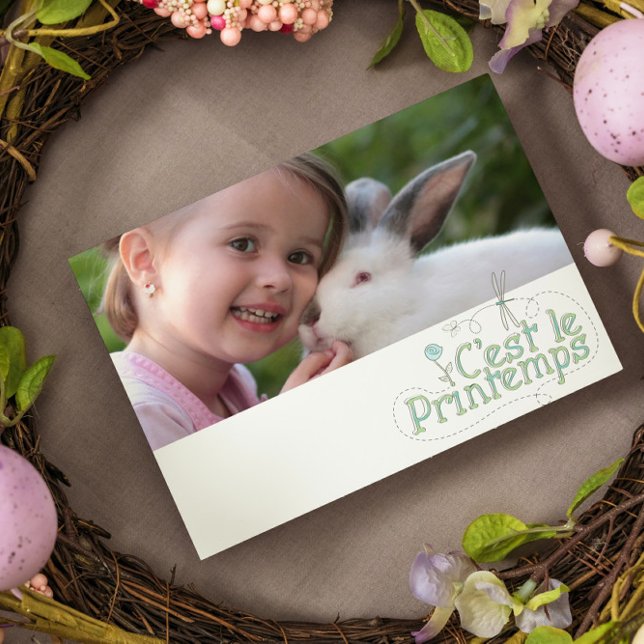 Postal C'est le printemps - añadir foto (Subido por el creador)