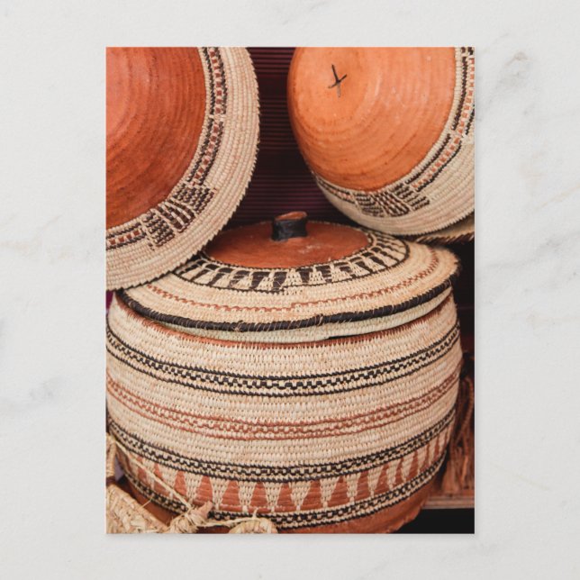 Postal Cesta de camello del Sultanato de Omán (Anverso)