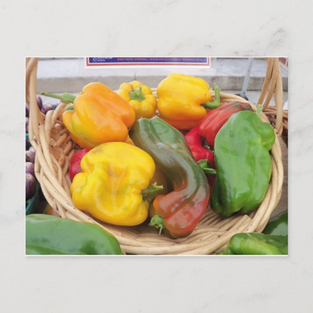 Postal Cesta de Pepper (Anverso)