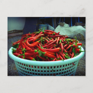 Postal Cesta llena de calor