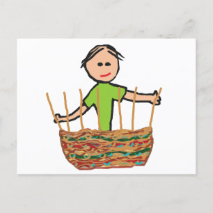Postal Cestería