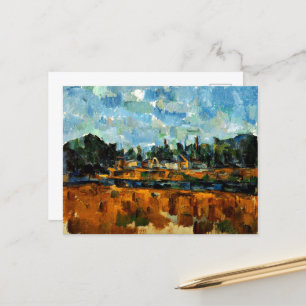 Postal Cezanne - Riverbanks