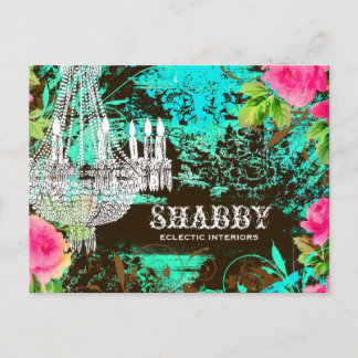 Postal CG Shabby Aqua Garden Cañera