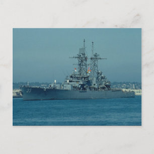 Postal CGN 35 "Truxton", crucero con energía nuclear, San