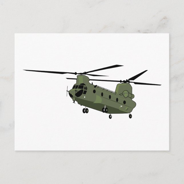 Postal CH-47 Chinook (Anverso)