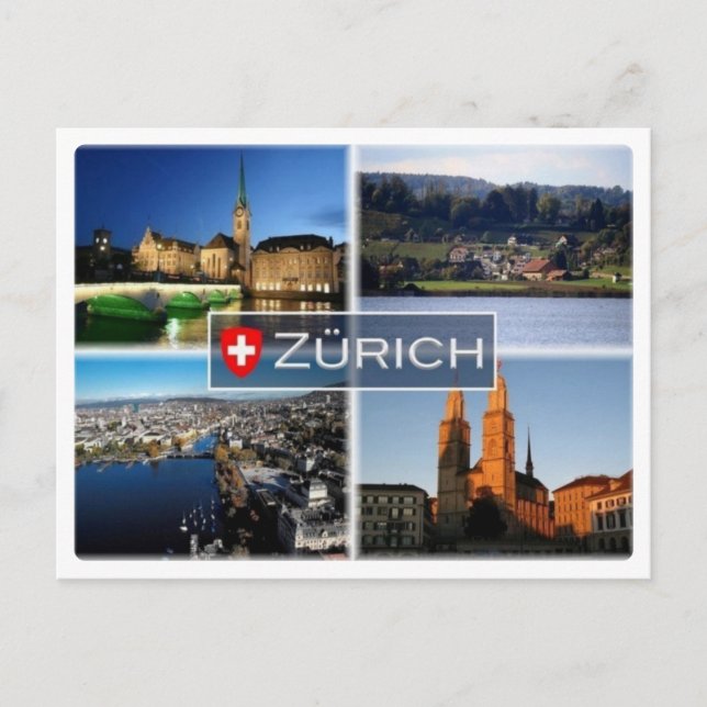 Postal CH Suiza - Zurich - (Anverso)