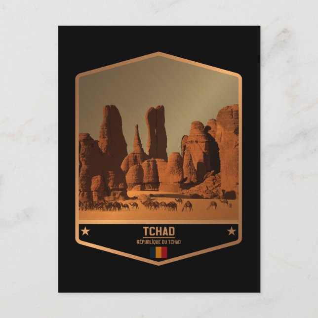 Postal Chad (Anverso)