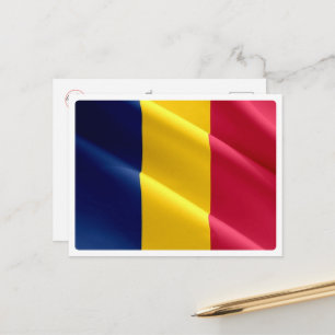 Postal Chad - Bandera onduladora -