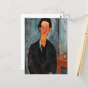 Postal Chaim Soutine por Amedeo Modigliani