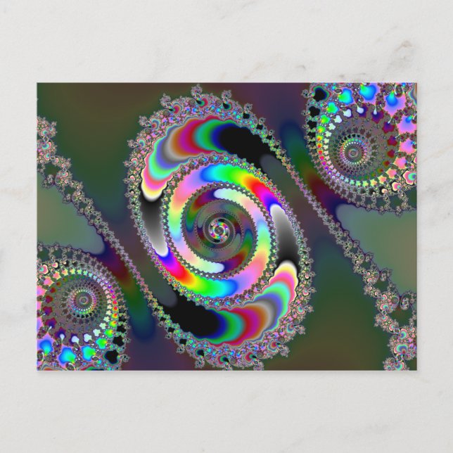 Postal Chainsaw - Fractal (Anverso)