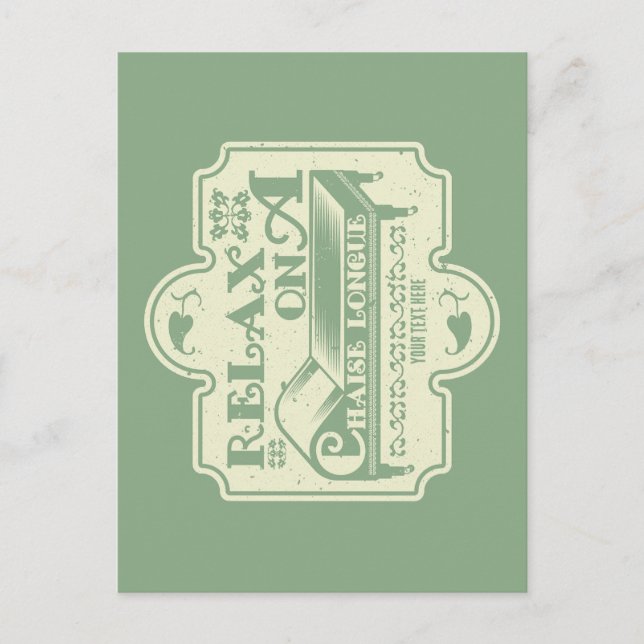 Postal Chaise Longue (Anverso)