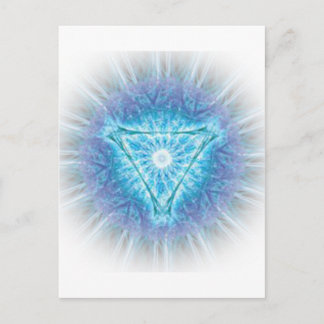 Postal chakra cardíaca (ajna अ ज न)
