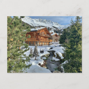 Postal Chalet suizo
