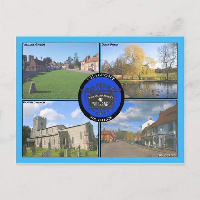 Postal Chalfont St. Giles Postcard (Anverso)