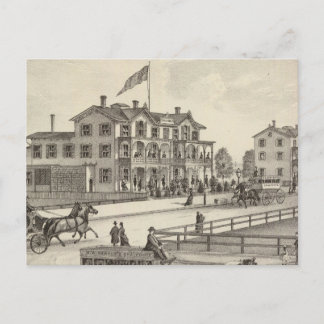 Postal Chalfonte, ciudad de Cape May, New Jersey