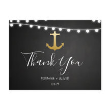 Chalkboard Faux Relieve metalizado dorado Anchor B