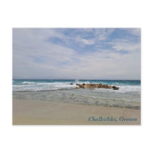 Chalkidiki Griekenland strand en zee