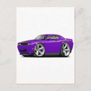 Postal Challenger SRT8 Purple-Black Car