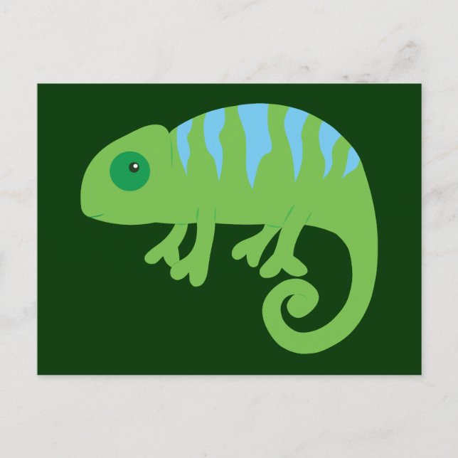 Postal Chameleon (Anverso)