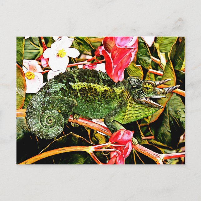 Postal Chameleon Charisma (Anverso)